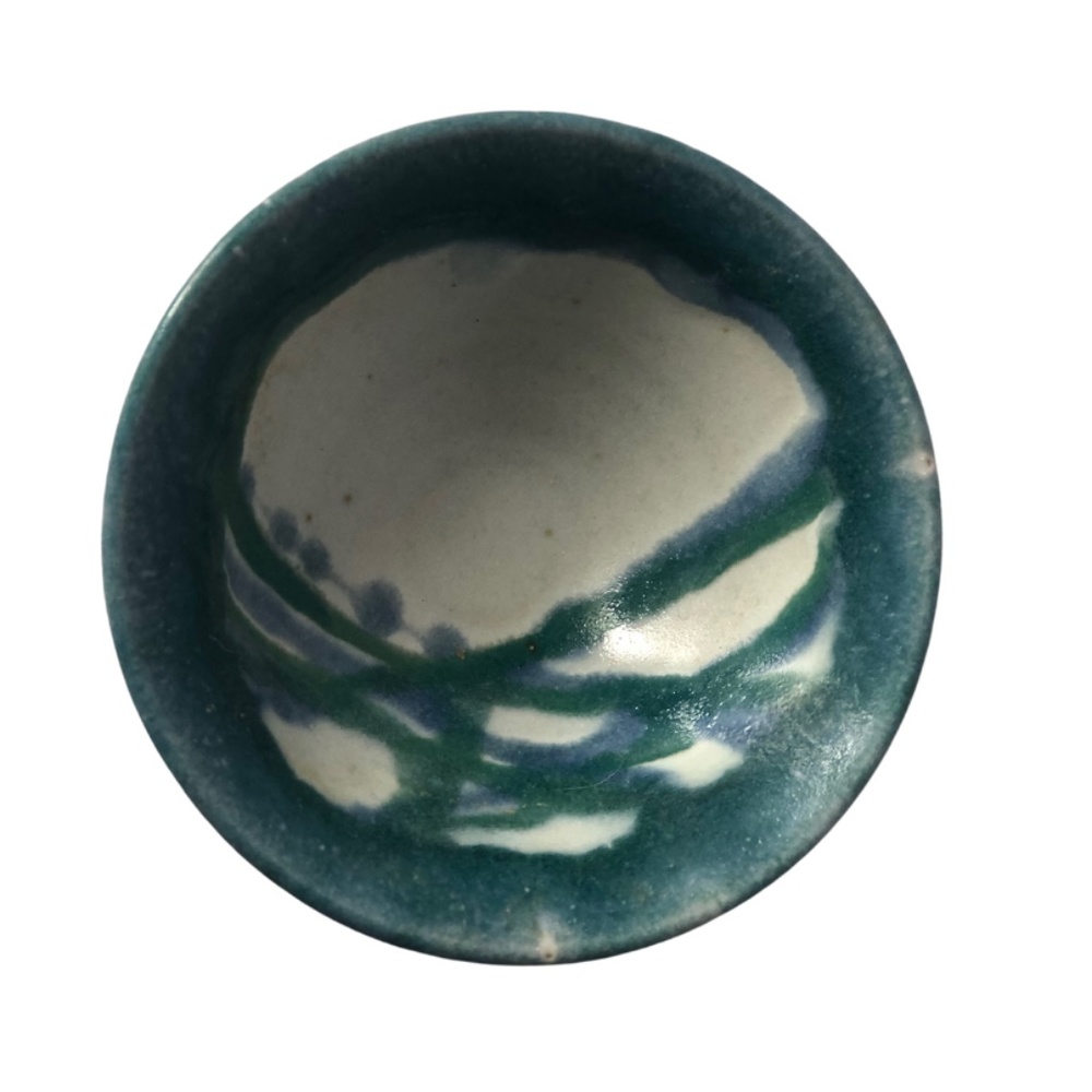 Handmade pottery jewelry dish